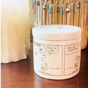 Porcelain Snoopy Comic Strip Jar